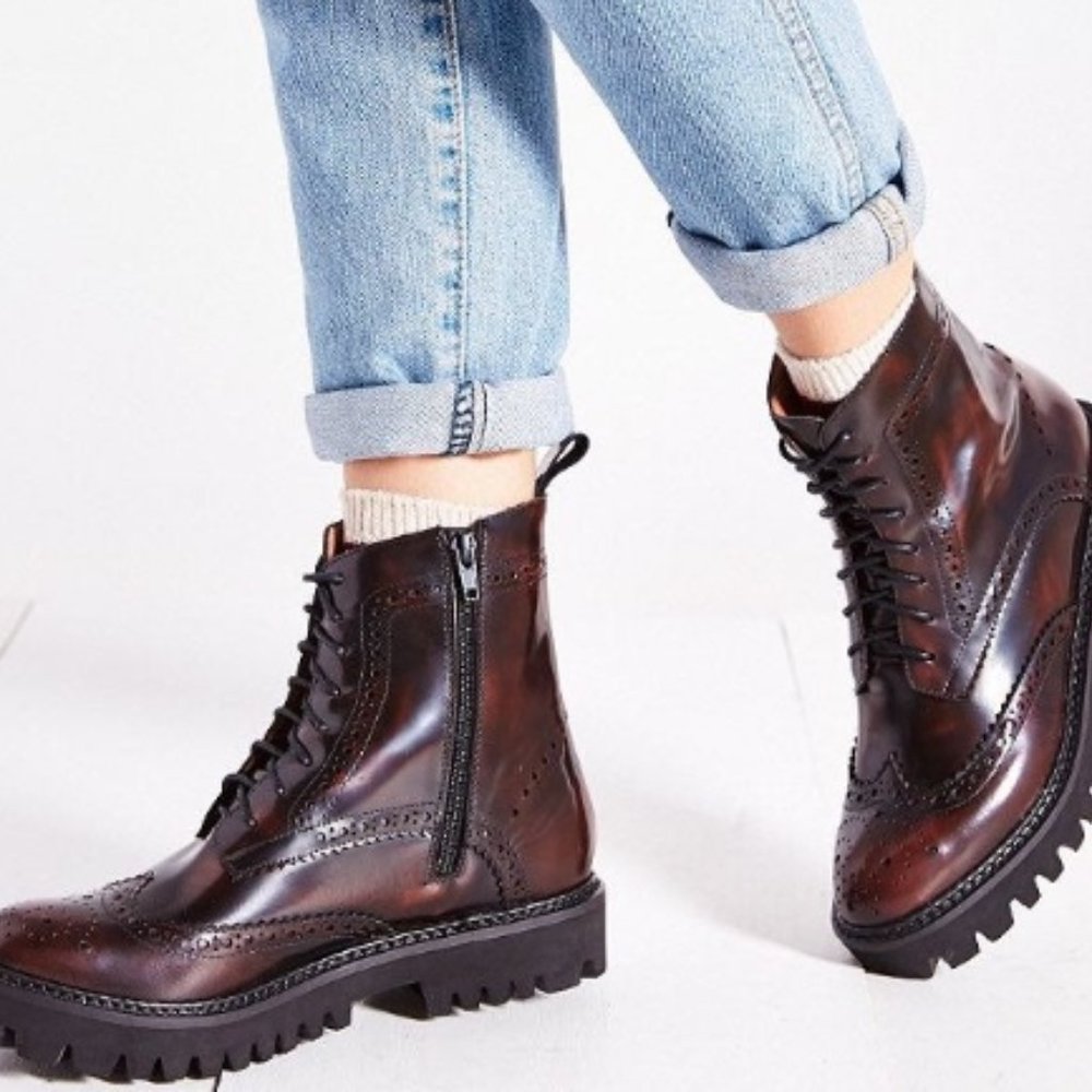 Jeffrey Campbell Lace Up Boots